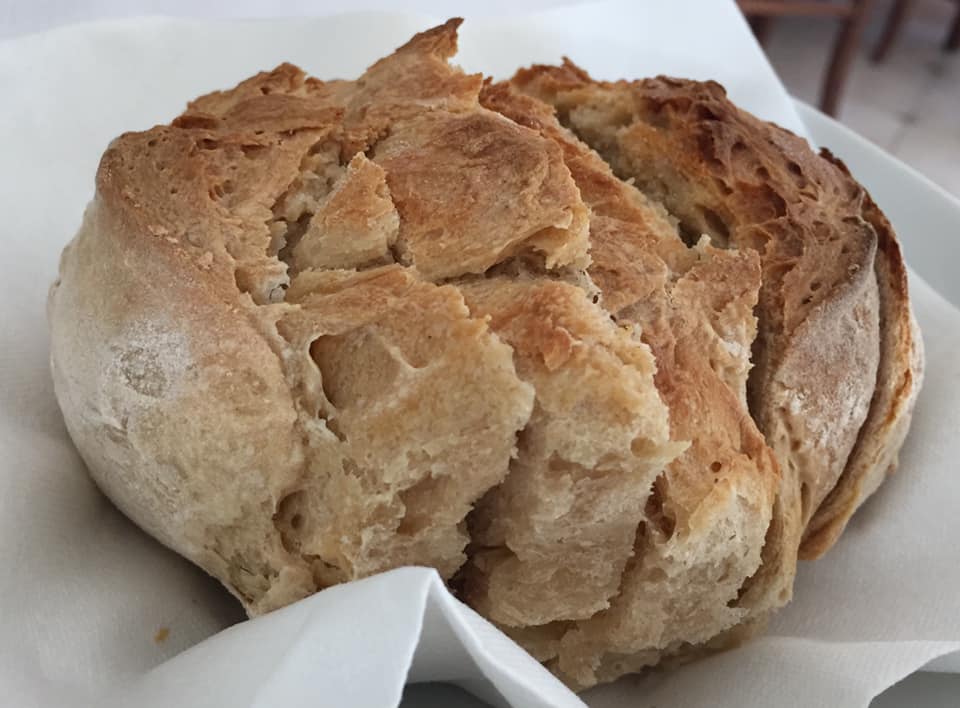 Villa Marchesa, il pane di Cristian - con l'impasto dell'Ammaccata cilentana