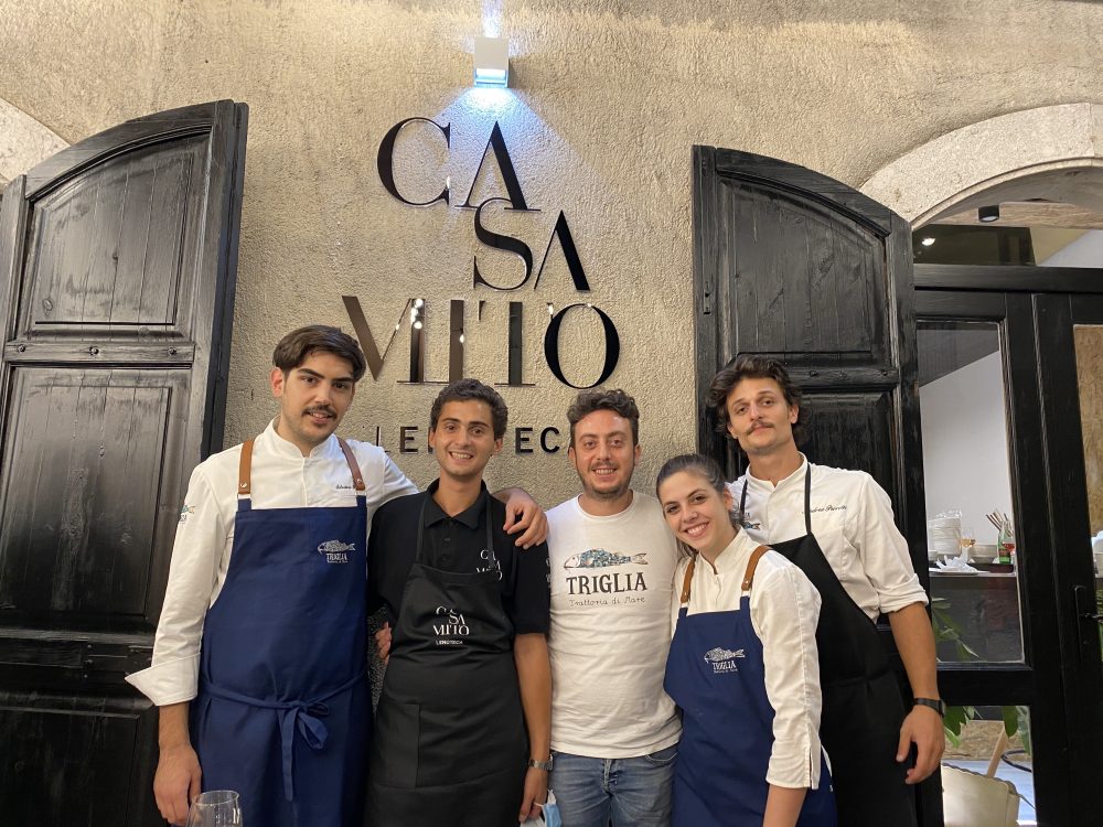 Casa Mito - Mirko Balzano e la brigata del Ristorante Triglia