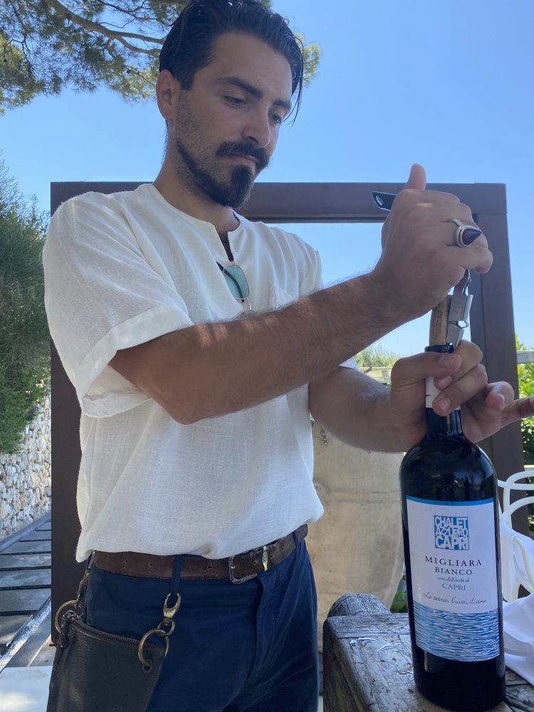 Chalet Azzurro Capri - Alessandro Fiorillo, enologo - Piccirillo winemakers