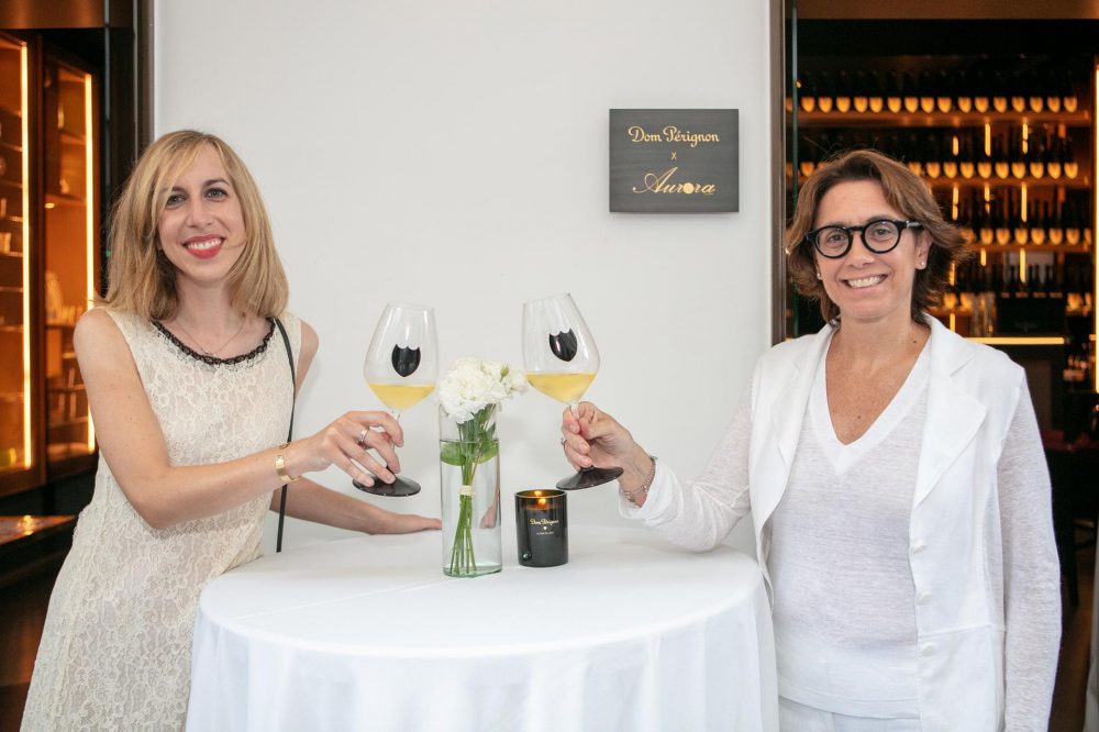 Dom Perignon - Valeria Righetti e Mia D'Alessio