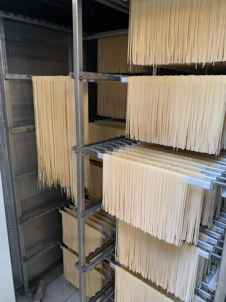 Pastificio Graziano - fase di essiccazione della pasta