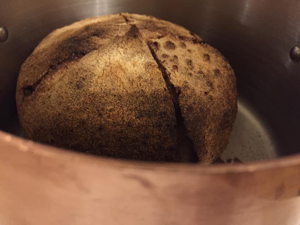 Ristorante Belvedere hotel Caruso, il pane da lievito madre
