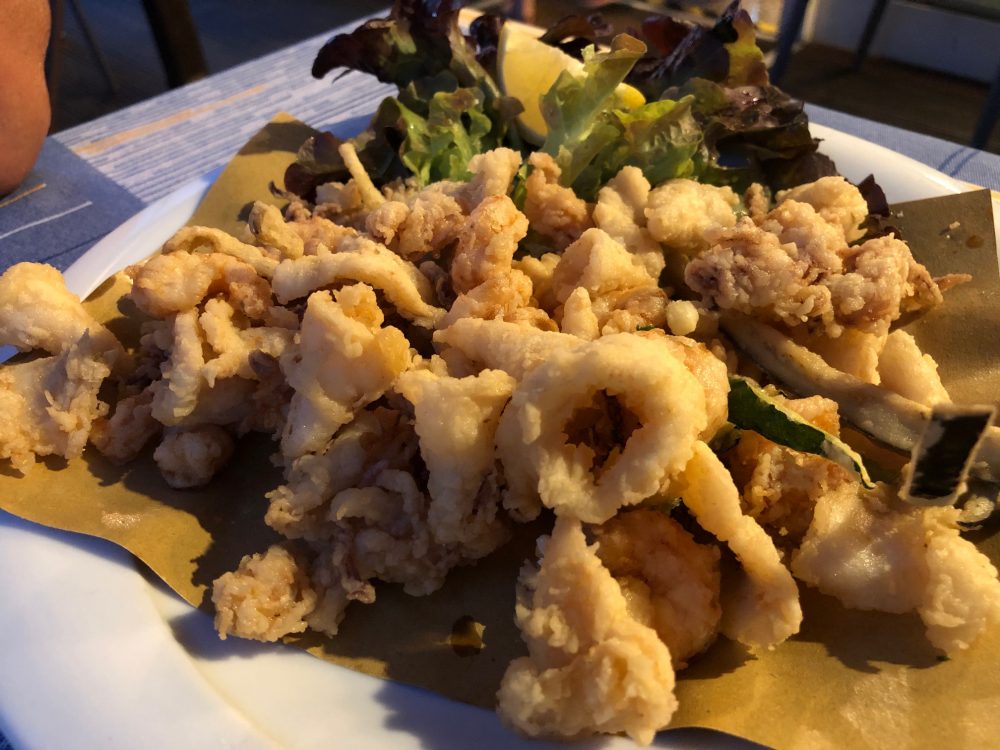 Rosmarino - Fritto di gamberi e calamari