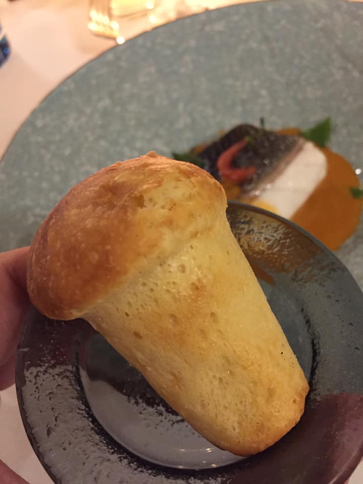 Ristorante Belvedere hotel Caruso, il baba' salato per la zuppa di pesce