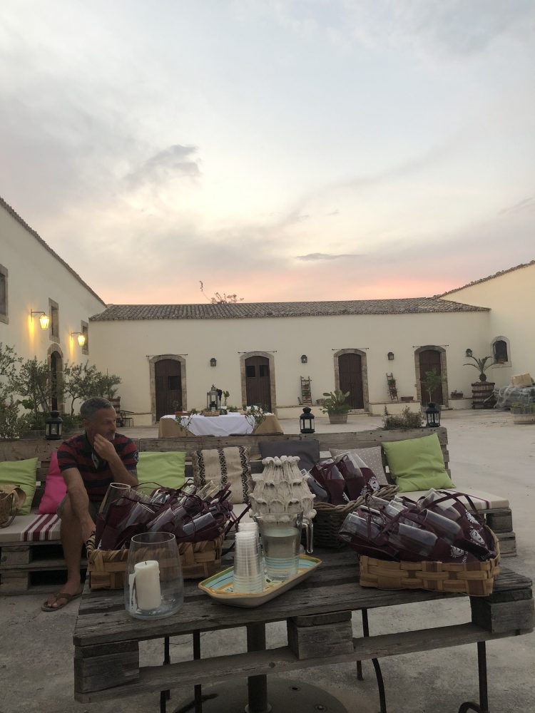 Baglio dell’azienda Barone Sergio in Val di Noto