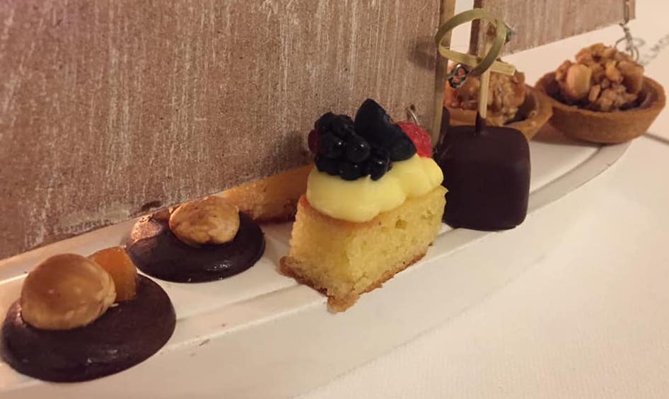 Ristorante Belvedere hotel Caruso, piccola pasticceria