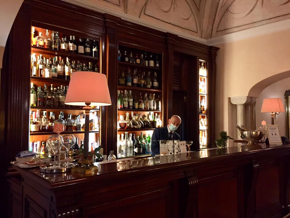 Ristorante Belvedere hotel Caruso, il bar
