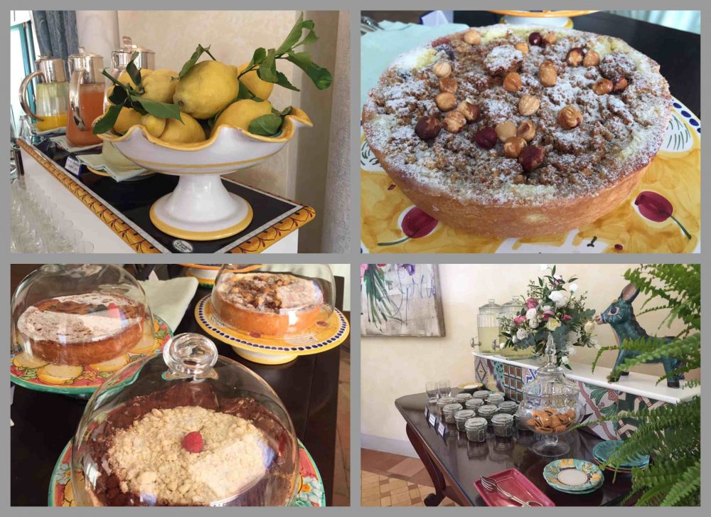 Ristorante Belvedere hotel Caruso, scorci dalla prima colazione