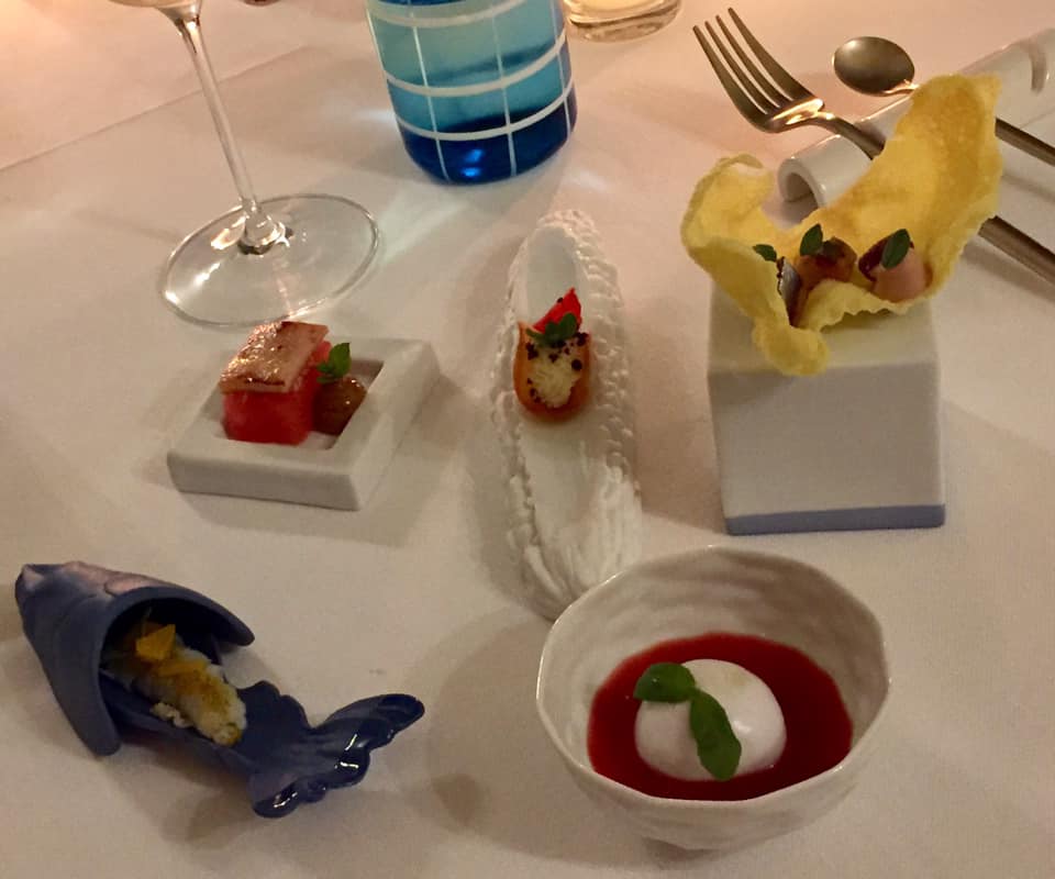 Ristorante Belvedere hotel Caruso, l'aperitivo