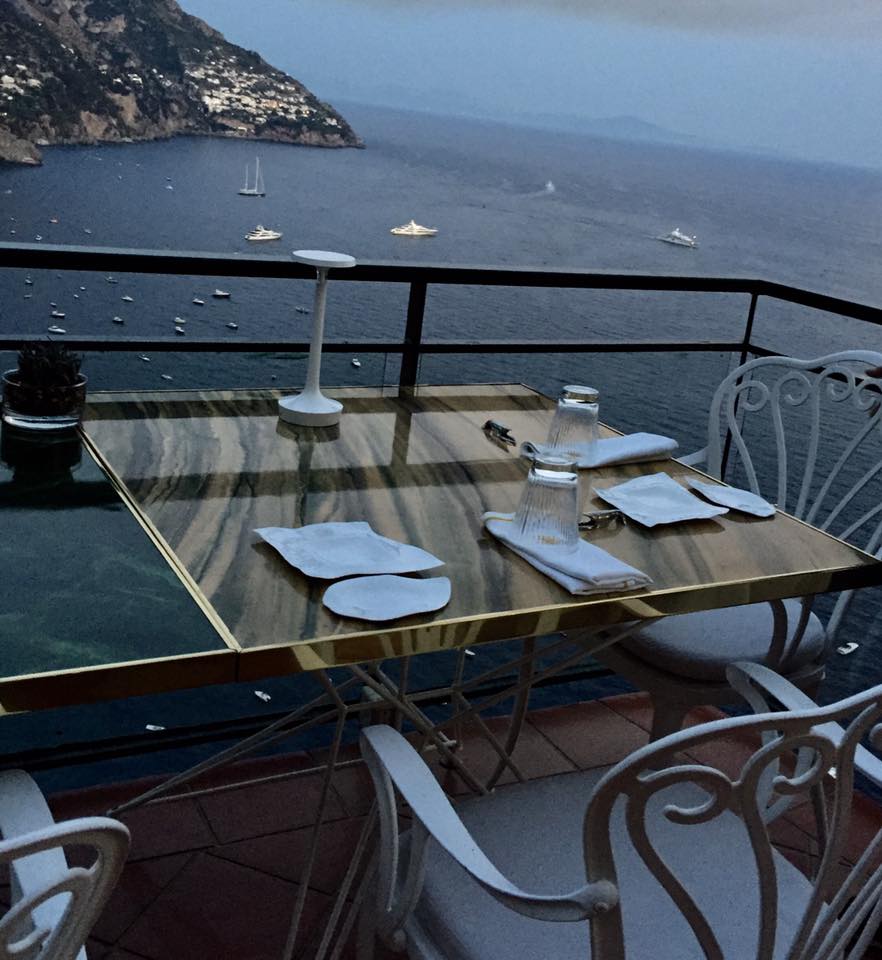 La Serra a Positano, dal terrazzo