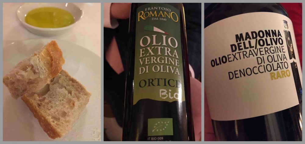 Ristorante Belvedere hotel Caruso, focaccia e olio