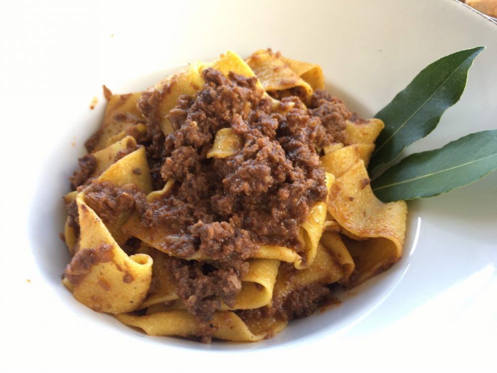 La Cantina del Pinzagrilli - Pappardelle al ragu' di cinghiale