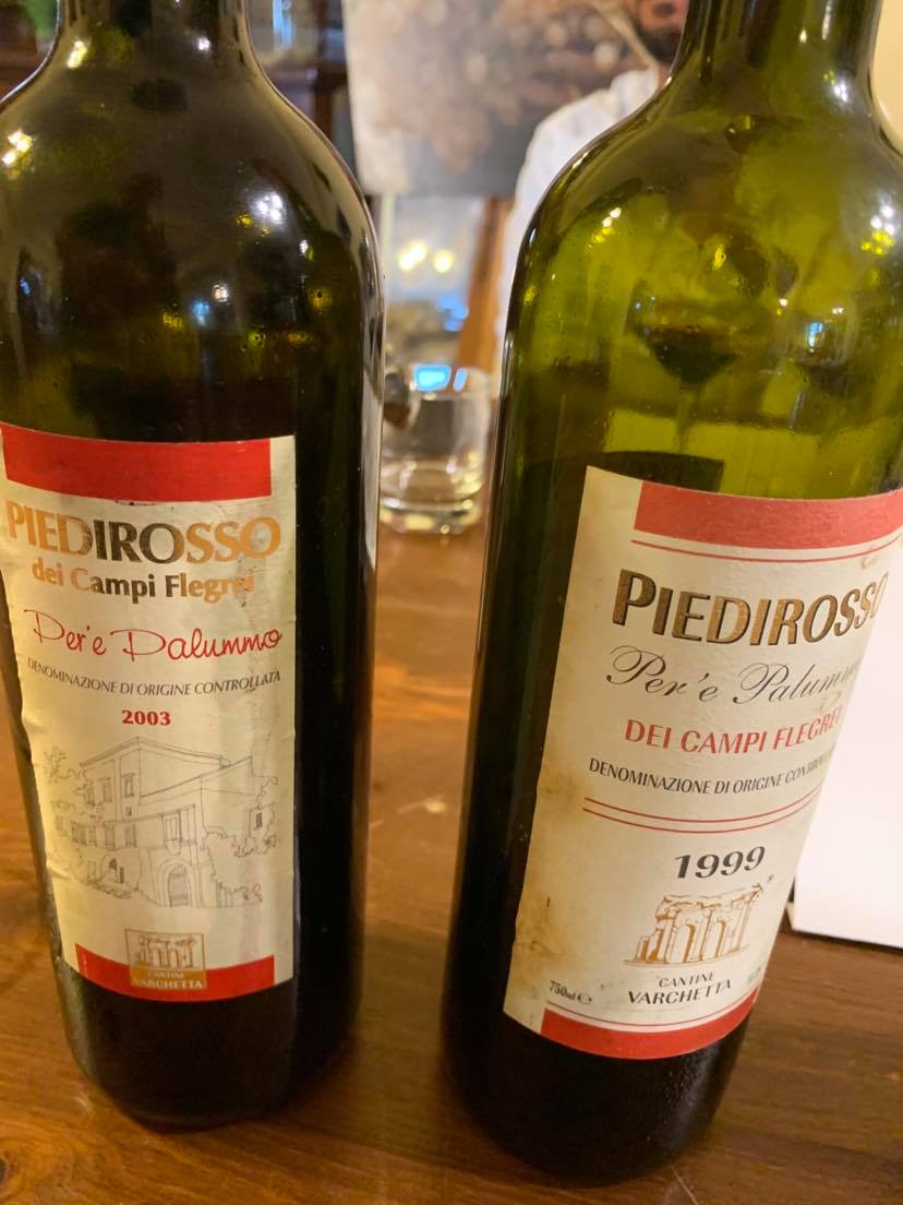 Piedirosso 2003 e 1999