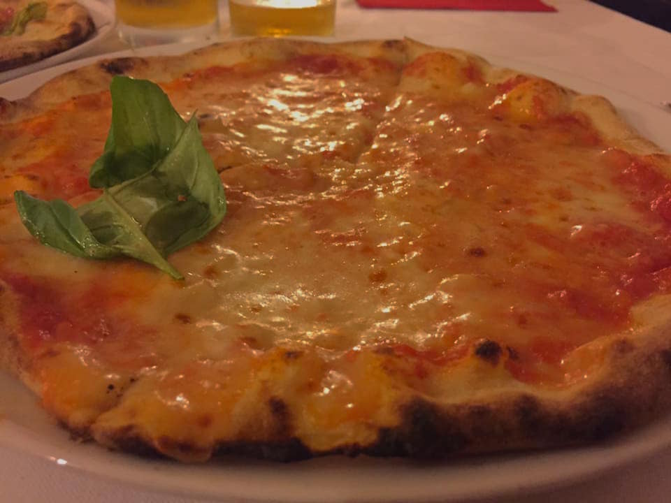 Pizzeria Quo Vadis, la margherita
