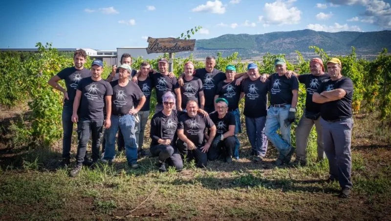 Valentina Passalacqua con il suo staff