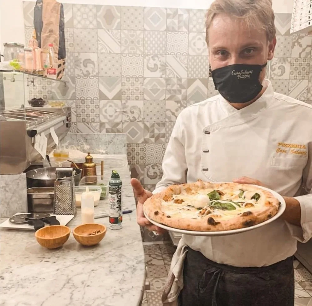 Vincenzo Boccia a Casa Salvati