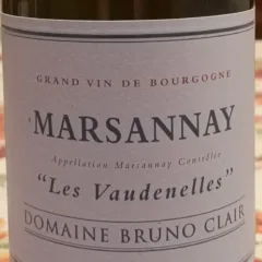 Marsannay Les Vaudenelles 2013, Bruno Clair