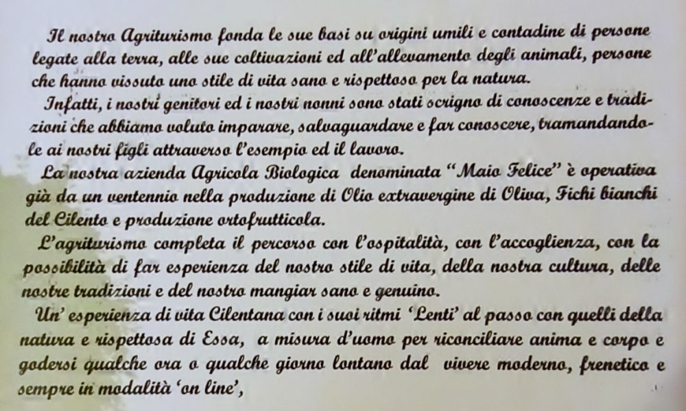 Anna dei Sapori - La Filosofia del locale