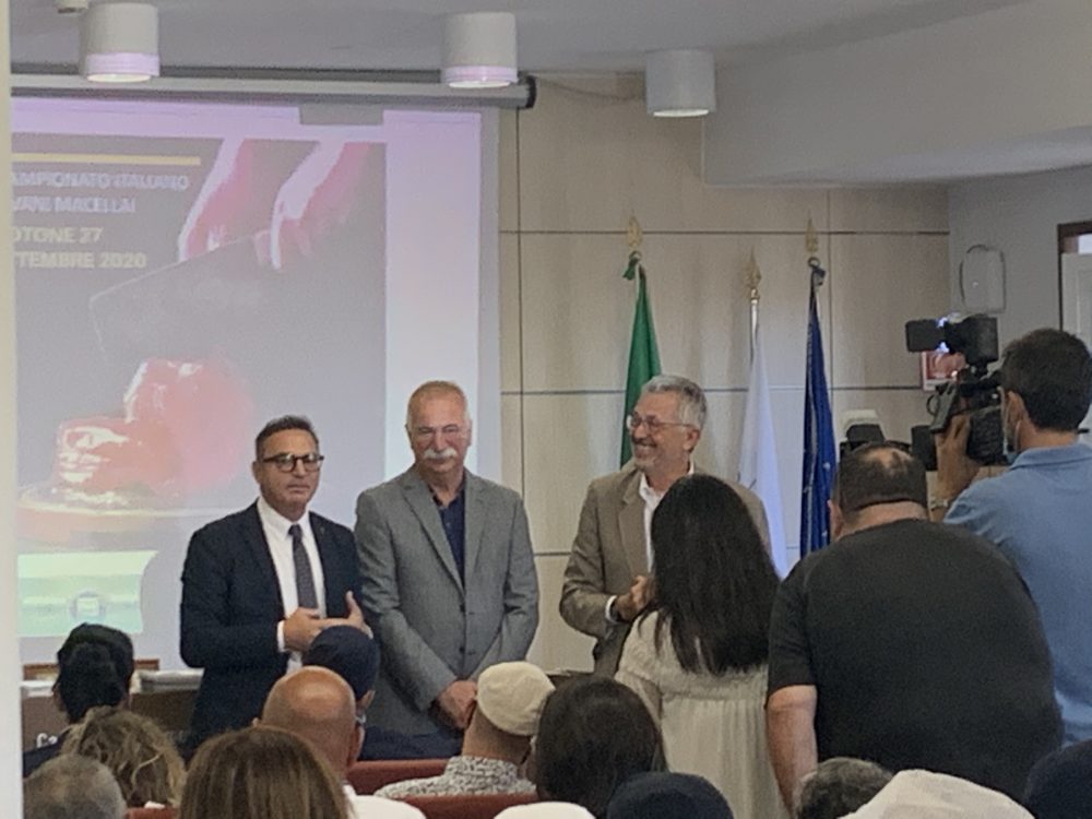 Campionato giovani macellai - Alessandro Cuomo, Marco Tassinari, Maurizio Arosio