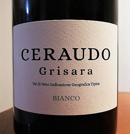 Ceraudo – Igt Val di Neto Bianco Grisara 2017 - Etichetta