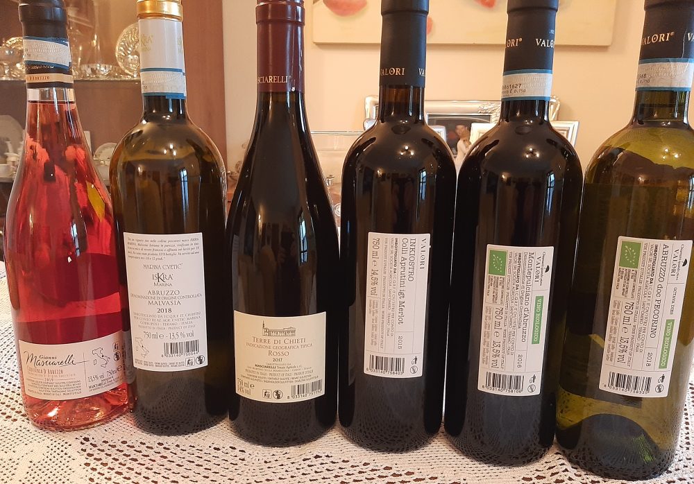 Controetichette vini Masciarelli - Valori