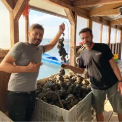 Daniele Testa sul Delta del Po con Alessio Greguoldo