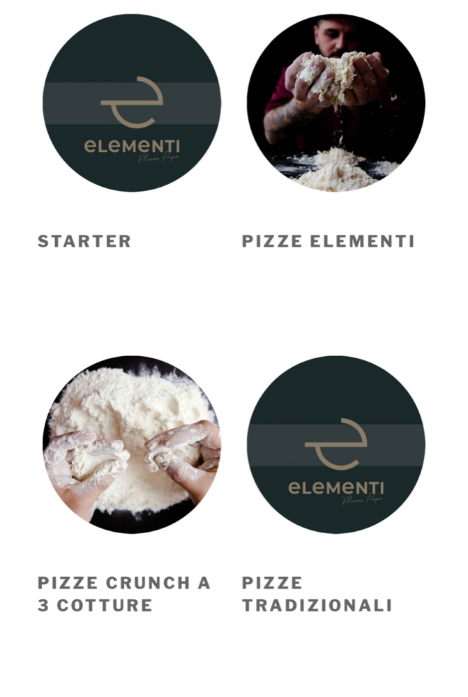 Elementi Pizzeria - menu' digitale