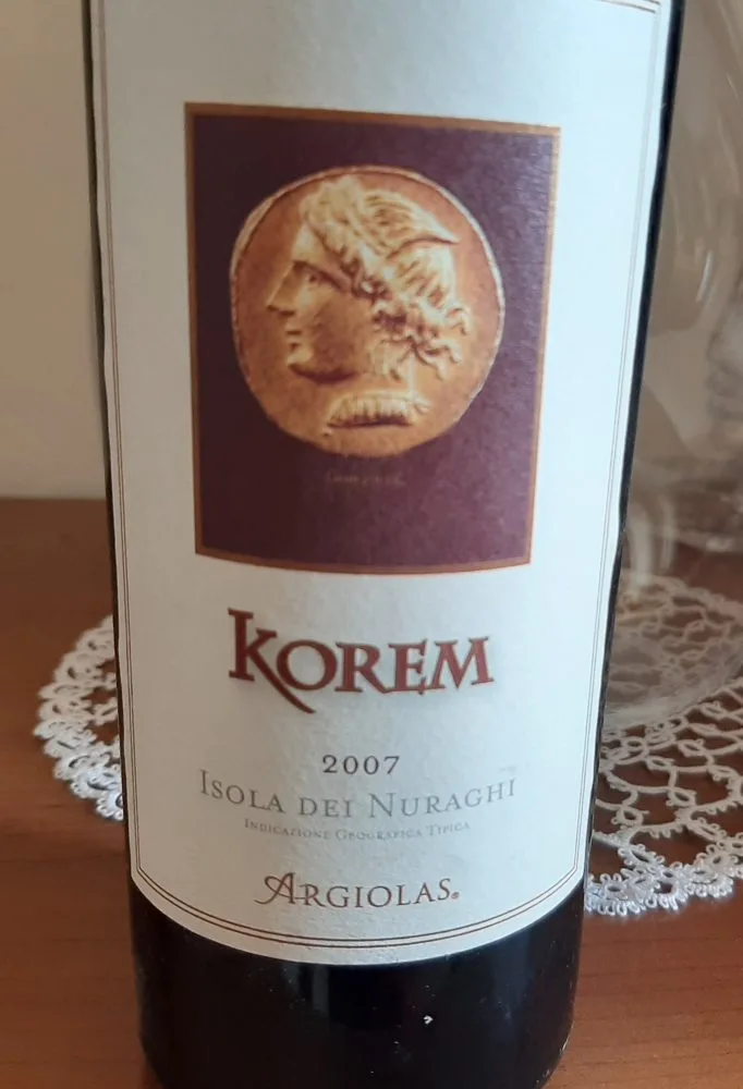 Korem Isola dei Nuraghi Igt 2007 Argiolas