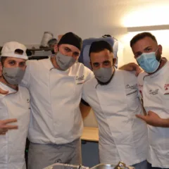 Marco Quintili con il suo staff