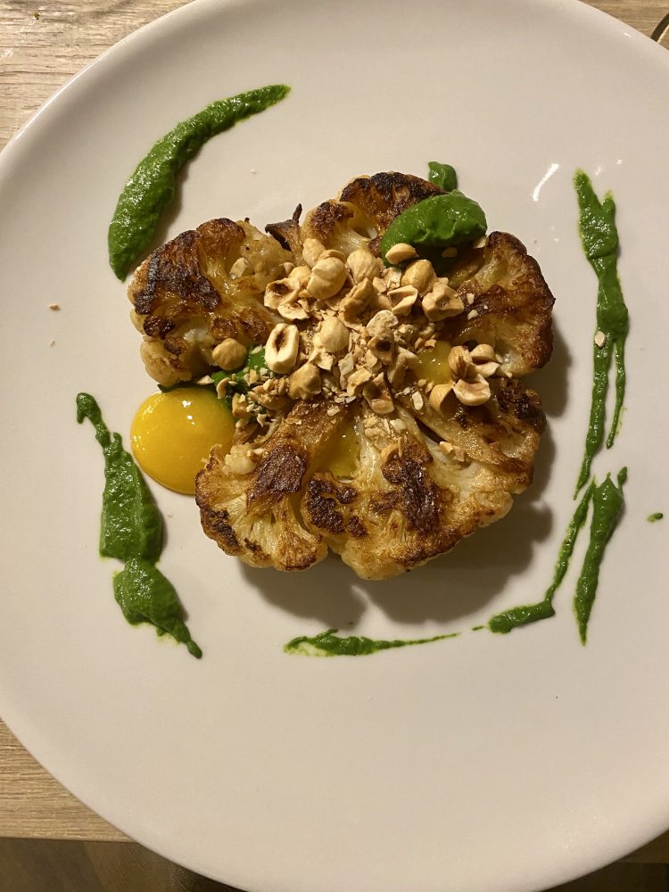 Milo’s House - Cavolfiore rucola wasaby e nocciole