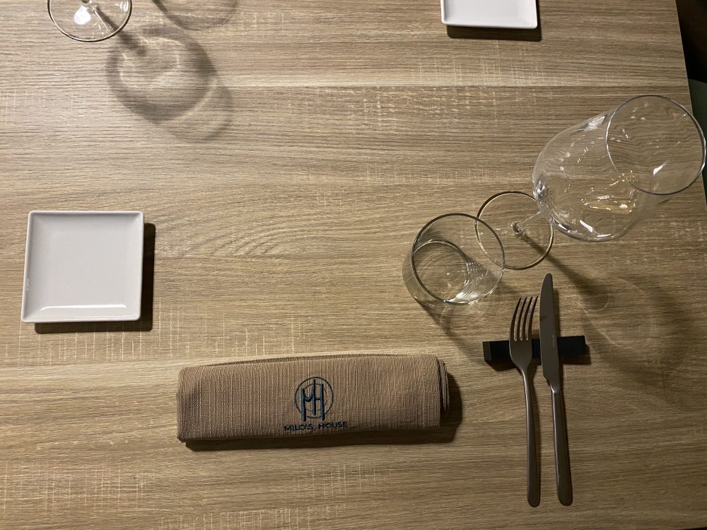 Milo’s House - mise en place