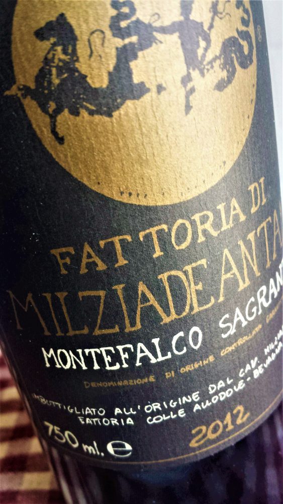 Montefalco Sagrantino Milziade Antano 2012, Colleallodole