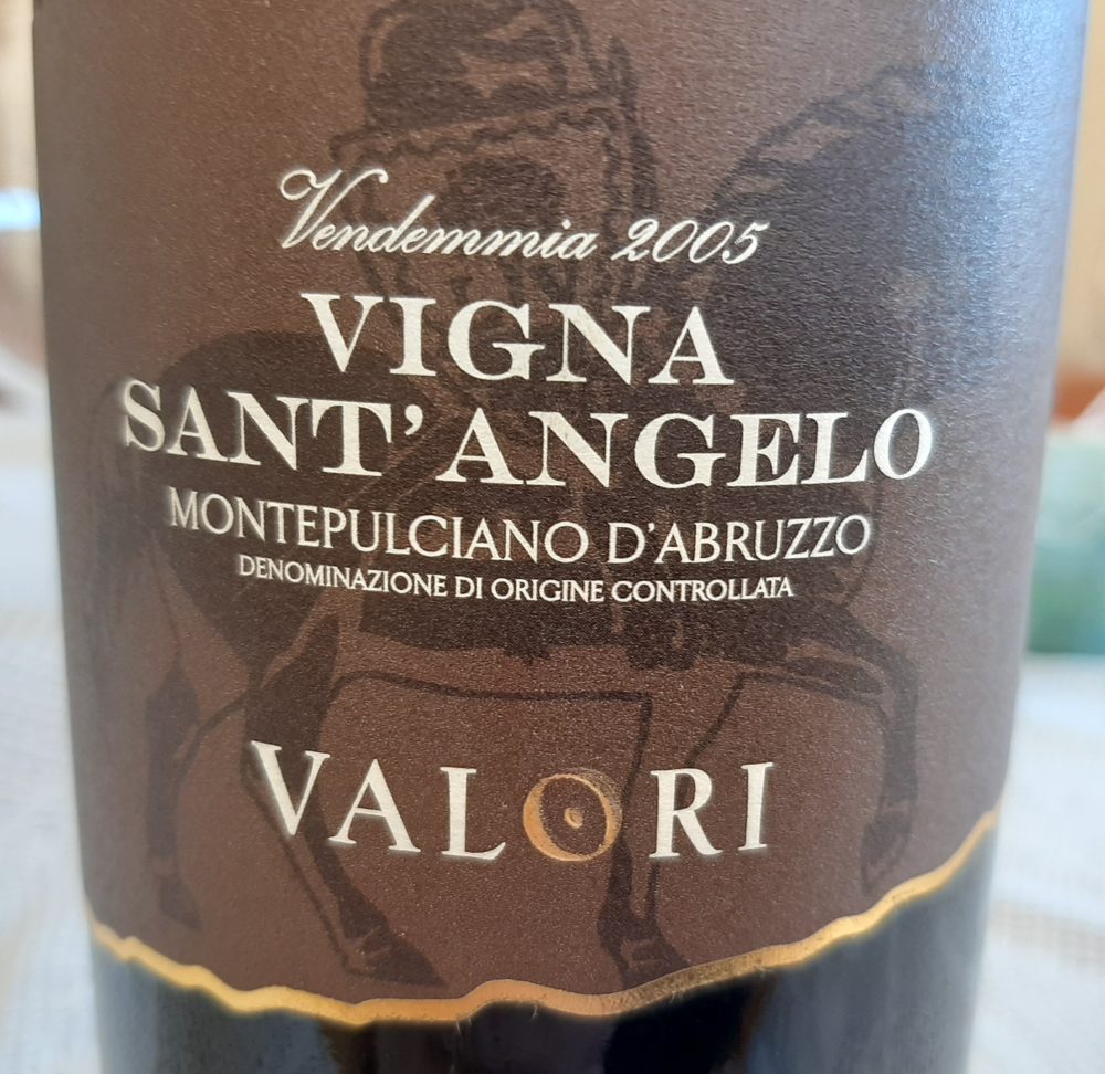 Vigna Sant'Angelo Montepulciano d'Abruzzo Doc 2005 Valori