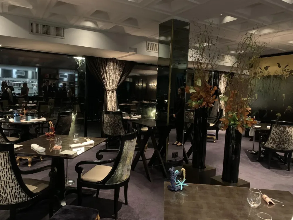 George Restaurant Napoli, la sala