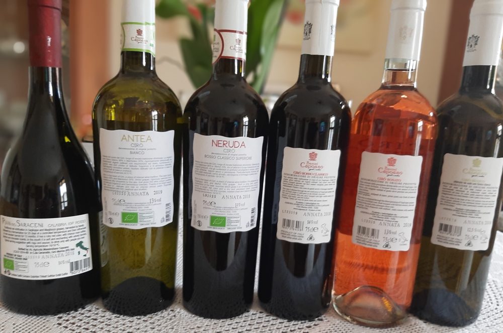 Controetichette vini Baroni Capoano