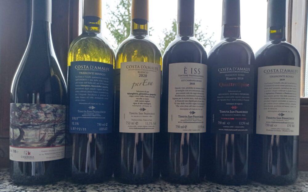Controetichette vini San Francesco Nuove annate