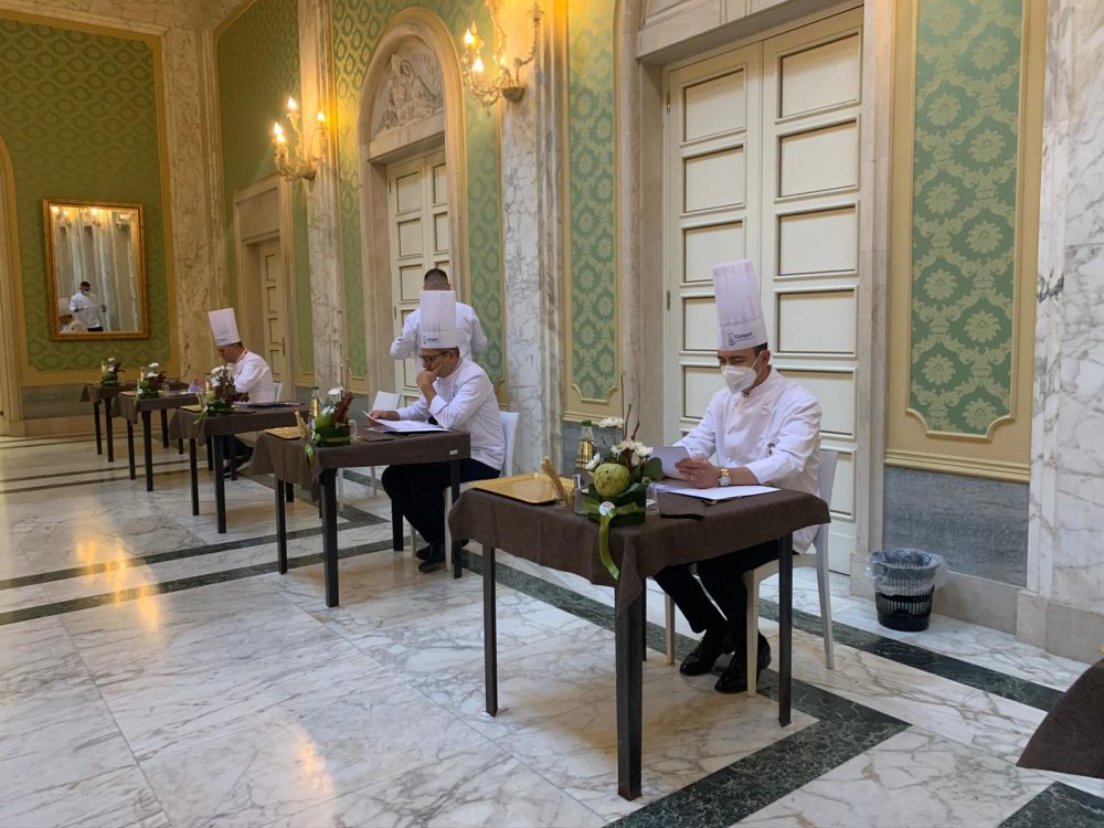 Coppa del mondo del Panettone - postazione giurati