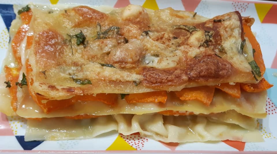 Lasagnetta con zucca