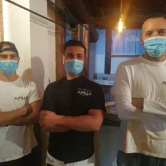 arlo Pucci, Luca Mastracci e Emanuele Baratta