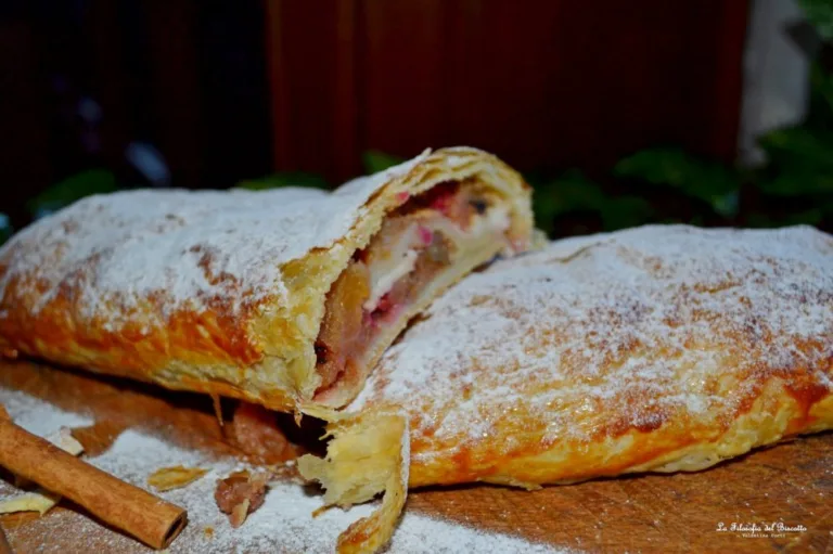 Rotolo di mele e noci