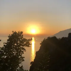 Tramonto in costiera