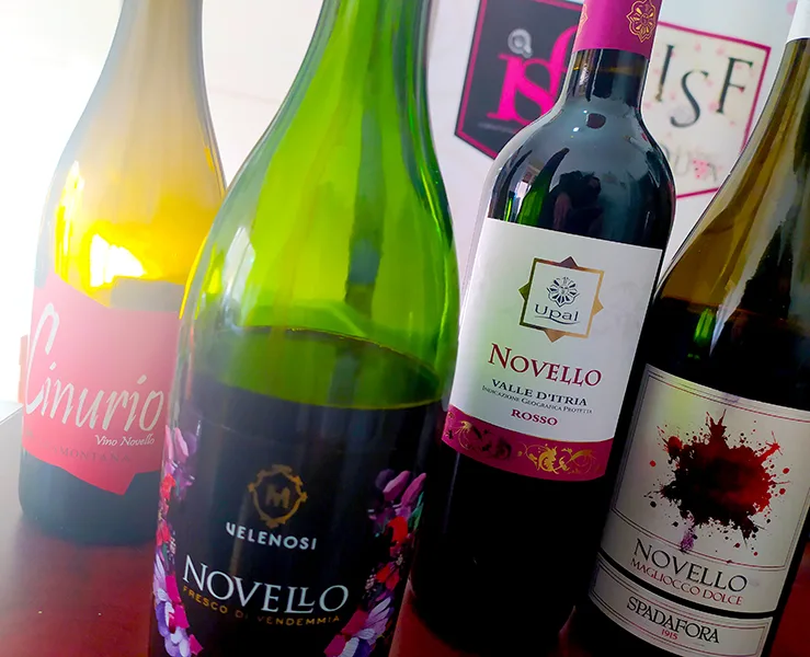 Podio concorso vino novello 2020