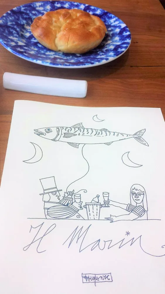 Il Marin, menu