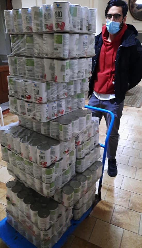 Scarico dei Pomodori