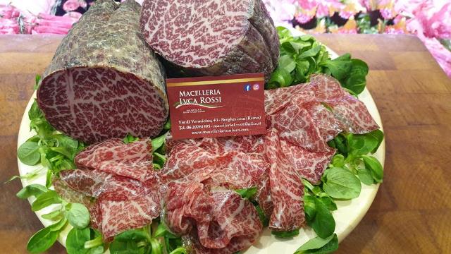 Macelleria Rossi - la bresaola di carne di Wagyu