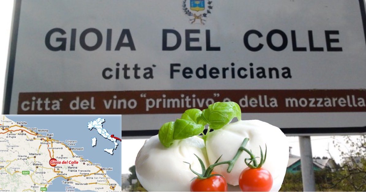 Mozzarella di Gioia del Colle citta