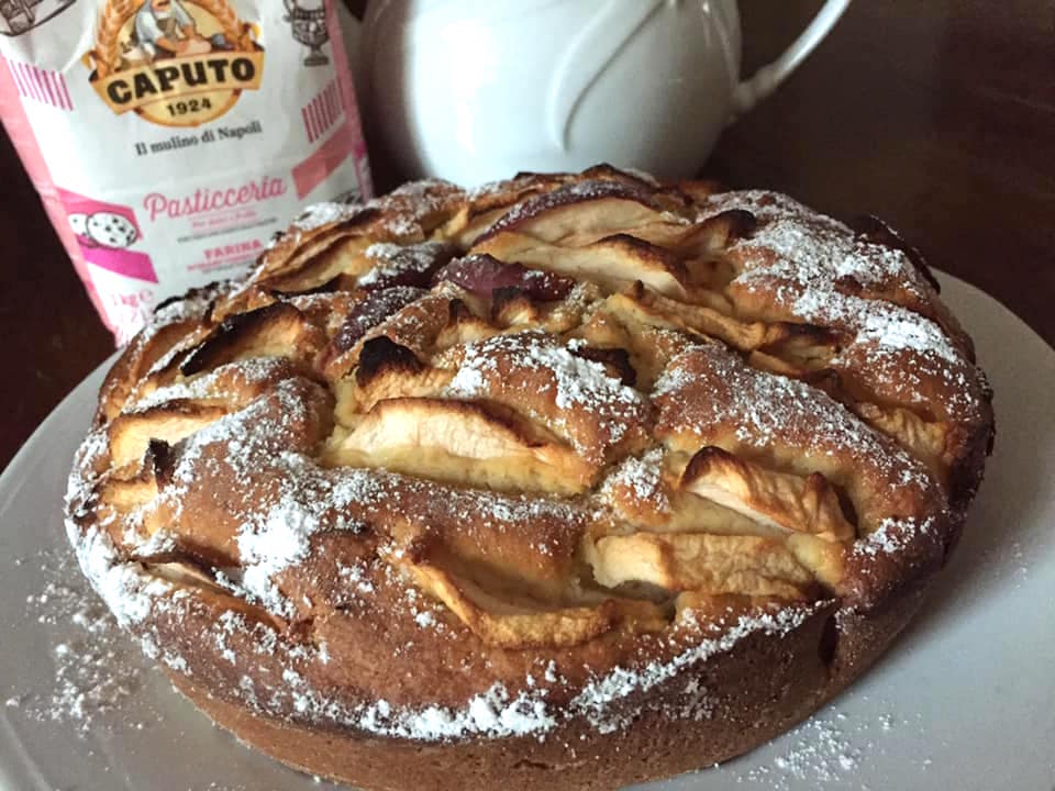 Torta di mele annurche e ricotta