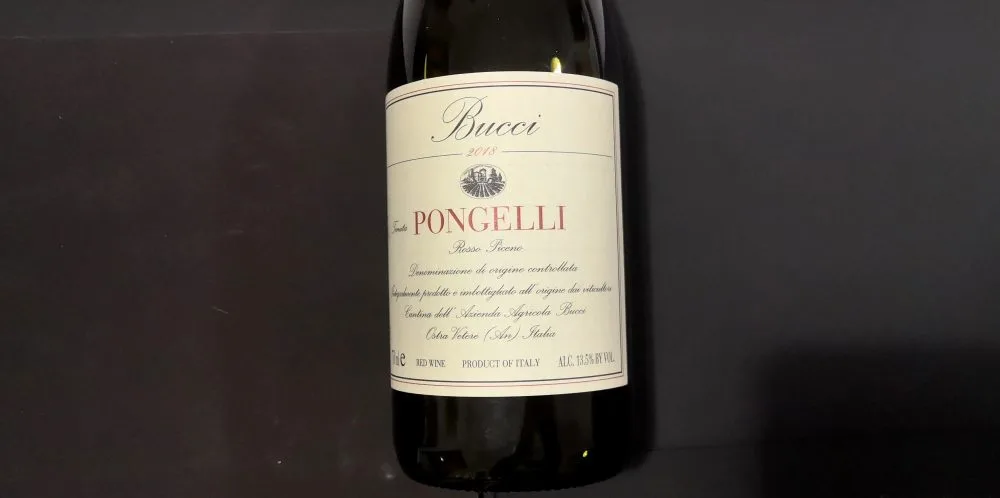 Rosso Piceno DOC 2018 Pongelli, Bucci