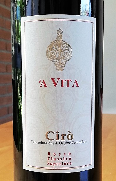 ʻA VITA – Ciro' Doc Rosso Classico Superiore 2014