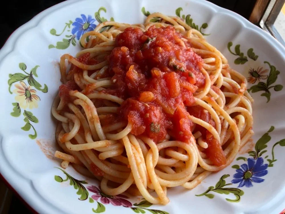 Perciatelli al pomodoro